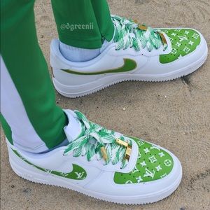 Nike Air Force 1 ‘07 Custom Green (READY)